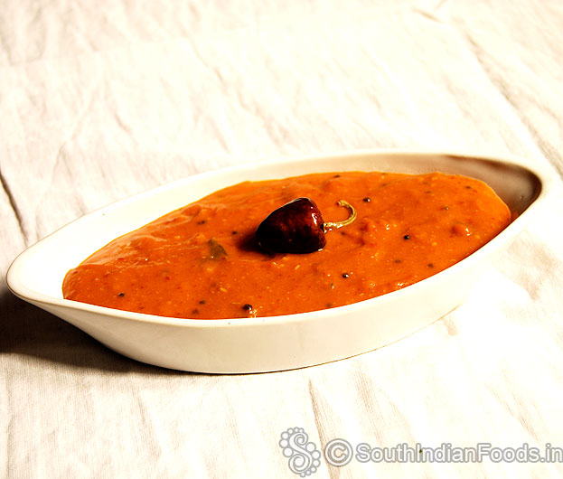 Spicy andhra tuvar dal curry