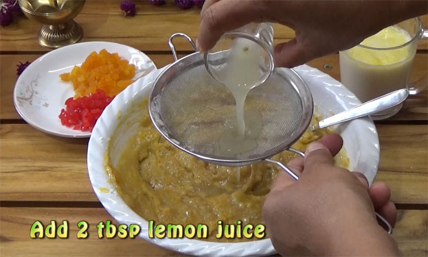 Add lemon juice