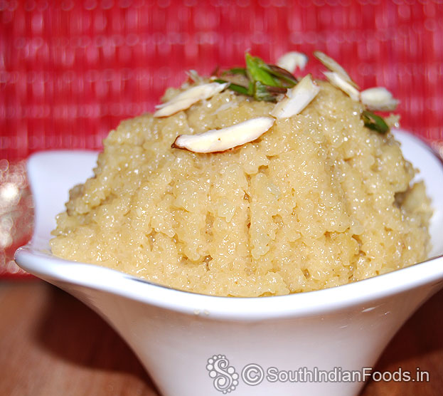 Bansi rava halwa