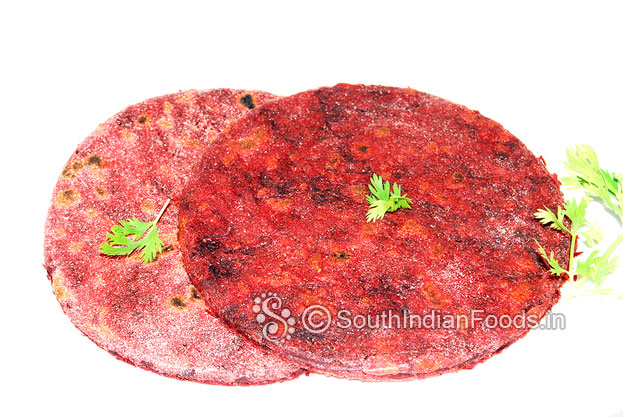 Beetroot Roti