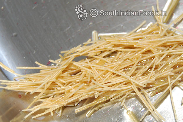 Fry roasted vermicelli