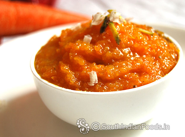 Carrot doodh halwa