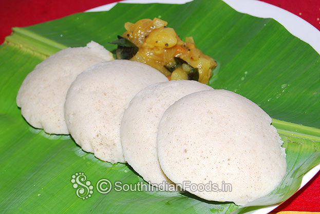 Foxtail millet idli