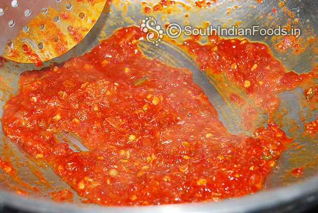 Add tomato sauce mix well
