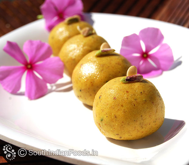 Gram flour ladoo