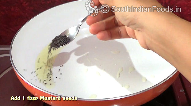 Add Mustard seeds