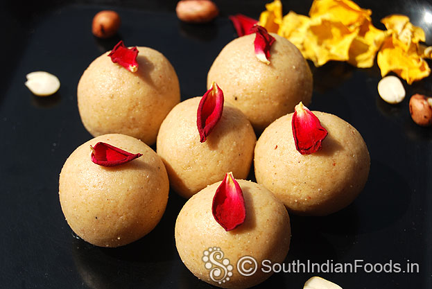 Peanut laddu