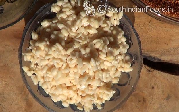 Soaked urad dal