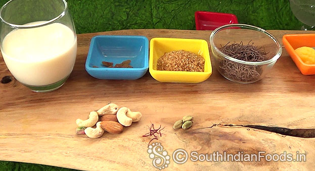 Ragi semiya payasam ingredients