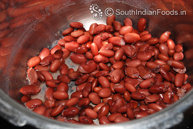 After draining water use this rajma beans for stir fry