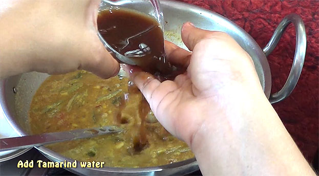 Add tamarind water