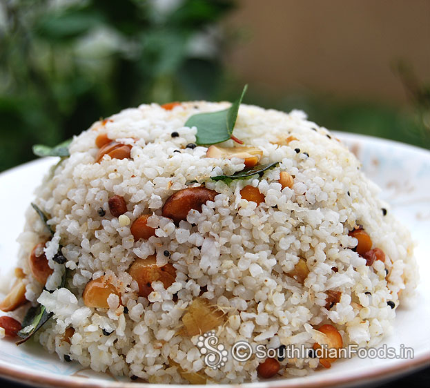 Little millet coconut rice