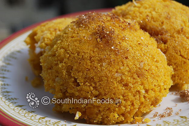 Makka cholam rava sweet vella puttu