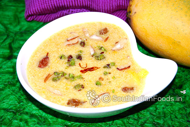 Mambazha payasam