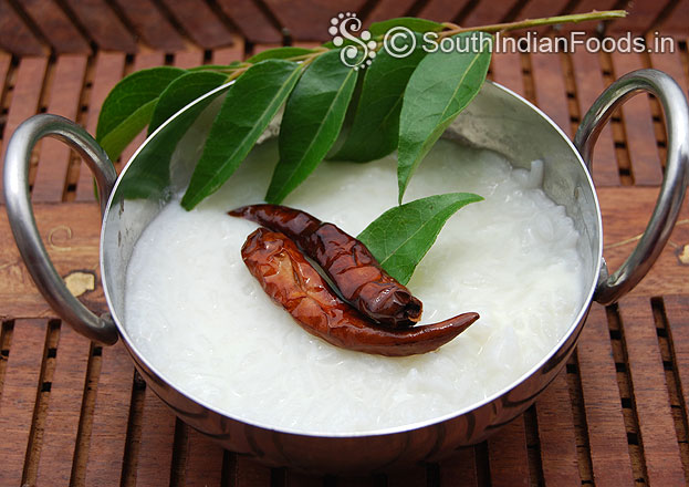 Serve with curd rice