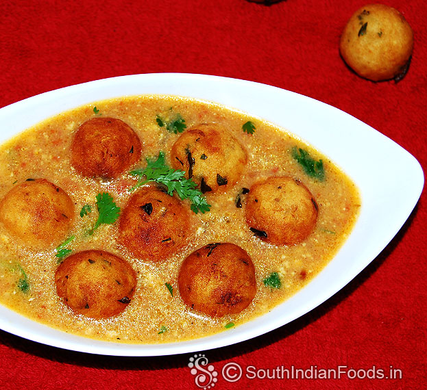 Kofta curry without potatoes