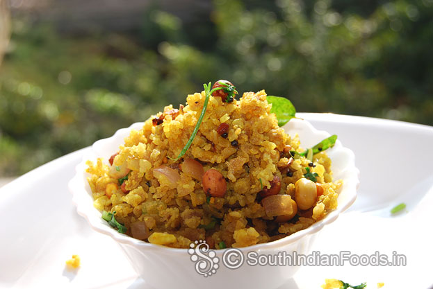 Red matta rice aval upma