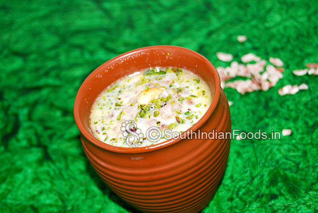 Heat water, milk in a pan add soaked barley & let it boil