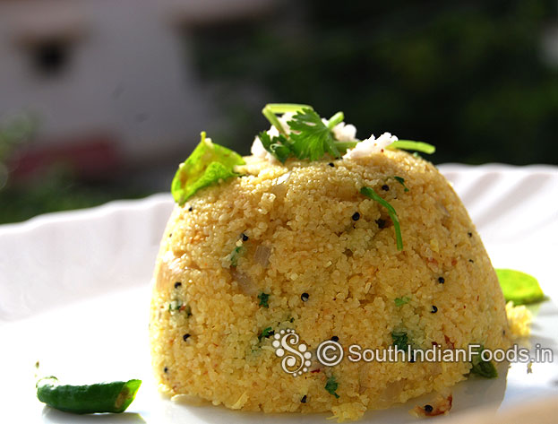 Bansi sooji ravai upma