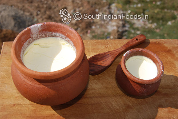 thick mud pot curd