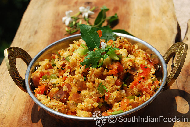 Masala Idli Uppittu / Uppuma 