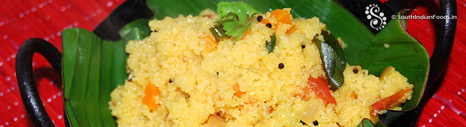 Bansi rava upma