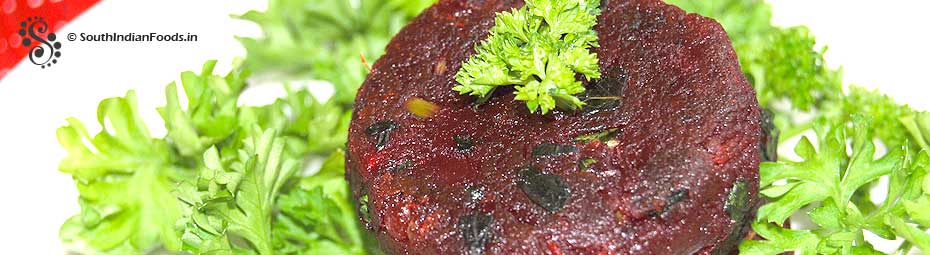 Beetroot Tikki