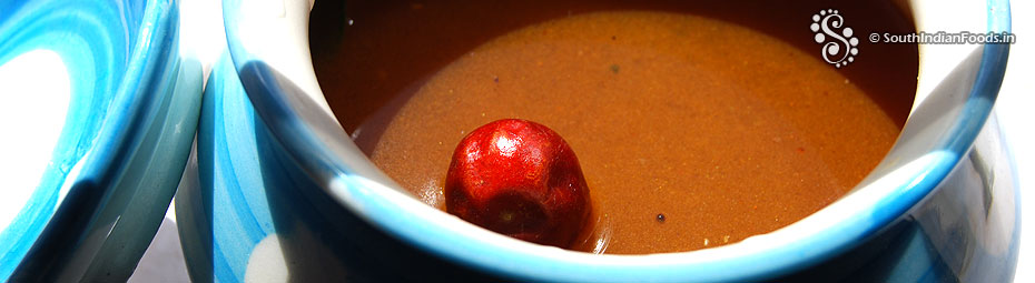 Fenugreek coconut rasam