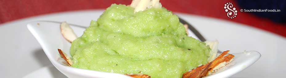 Green peas rava kesari