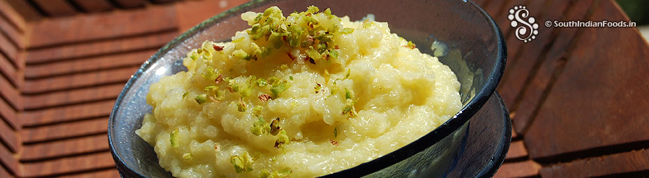 Kesar phirni | Saffron rice pudding