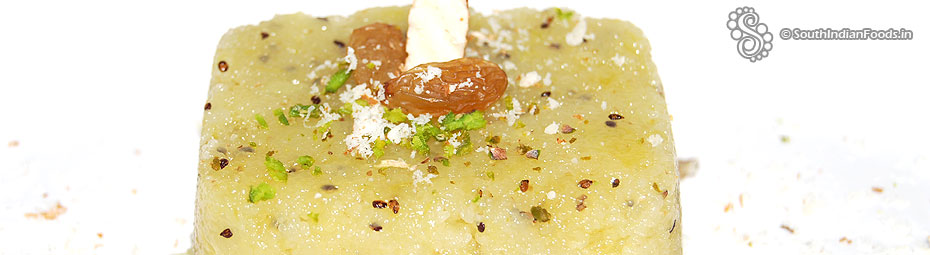 Kiwi rava kesari