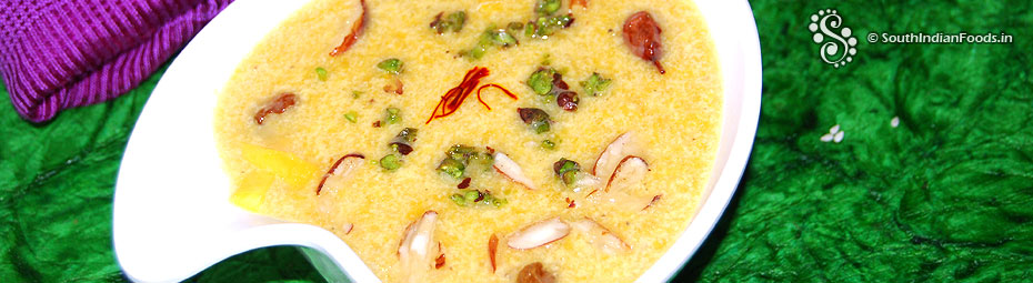 Mango kheer