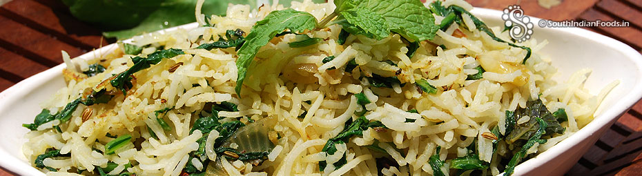 Palak pulao