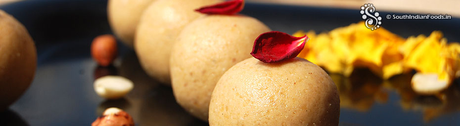 Peanut ladoo