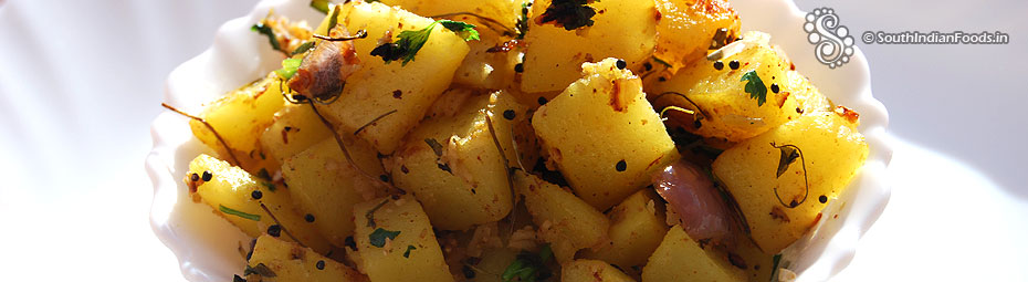 Potato masala poriyal