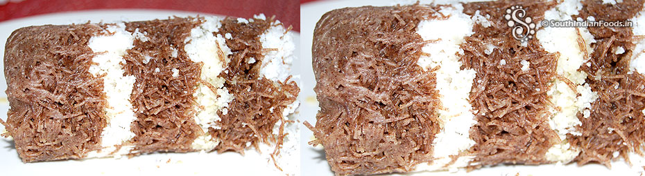 Ragi semiya kuzha puttu kerala style