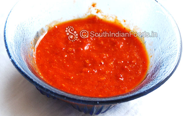 Red Chilli sauce