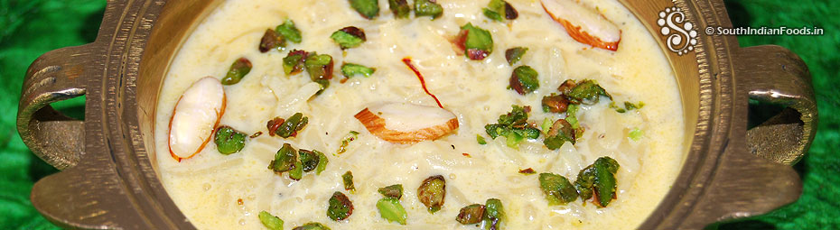 Rice kheer