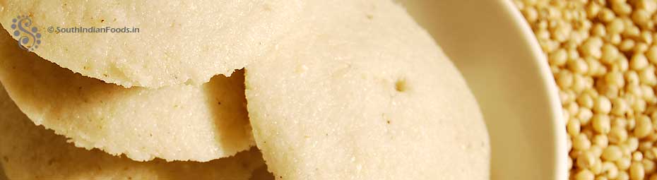 Sola (Proso millet) Idli