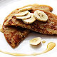 Wheat flour banana pancakes 