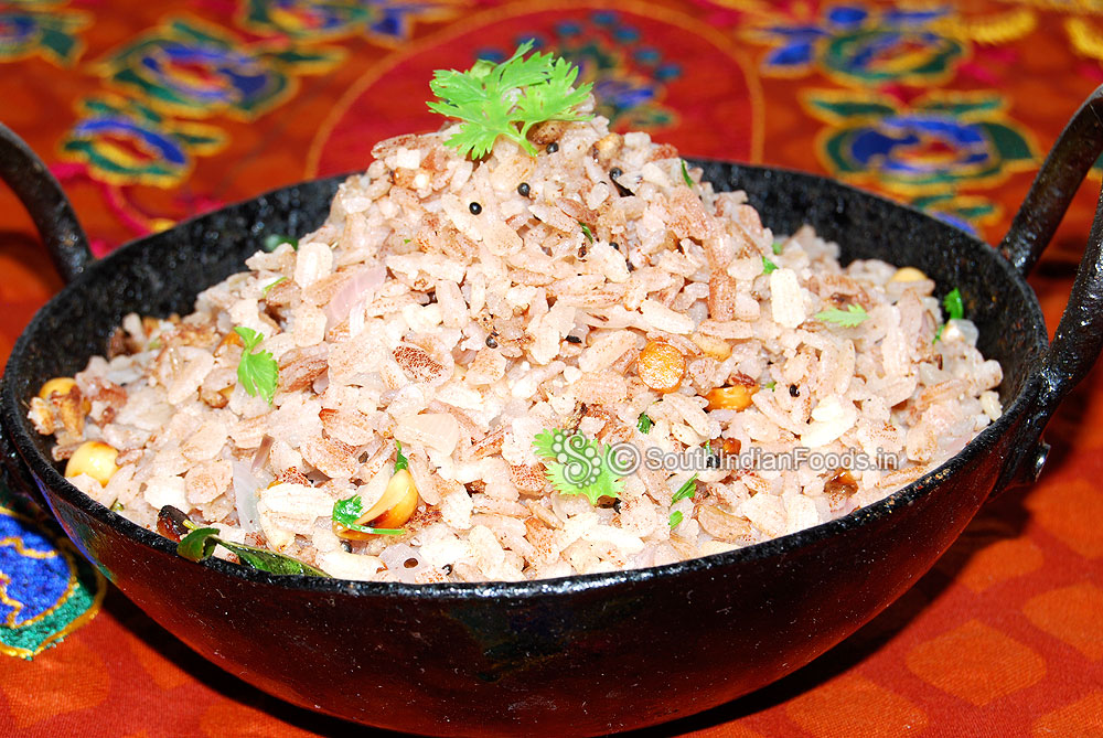 Red poha (pohe) Upma Red Aval (Avul) Red Flattened