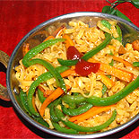 Instant top ramen curry noodles