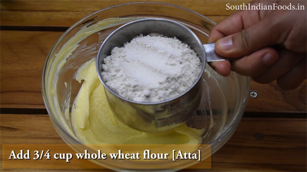 3 ingredient Wheat flour cookies step 8