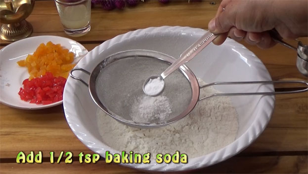 Add baking soda