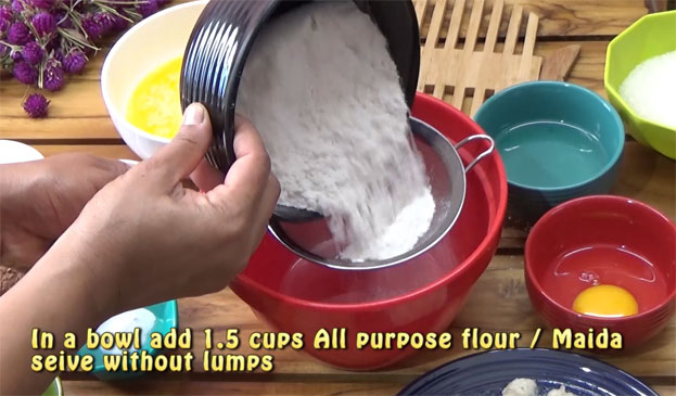 Add 1.5 cup flour