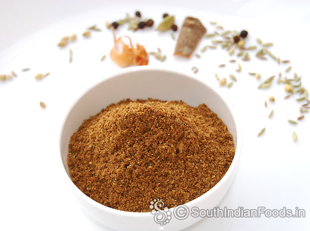 Spices powder for curries & biryani