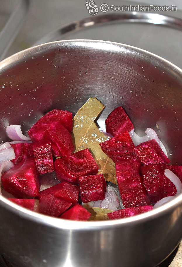 Add beetroot cubes