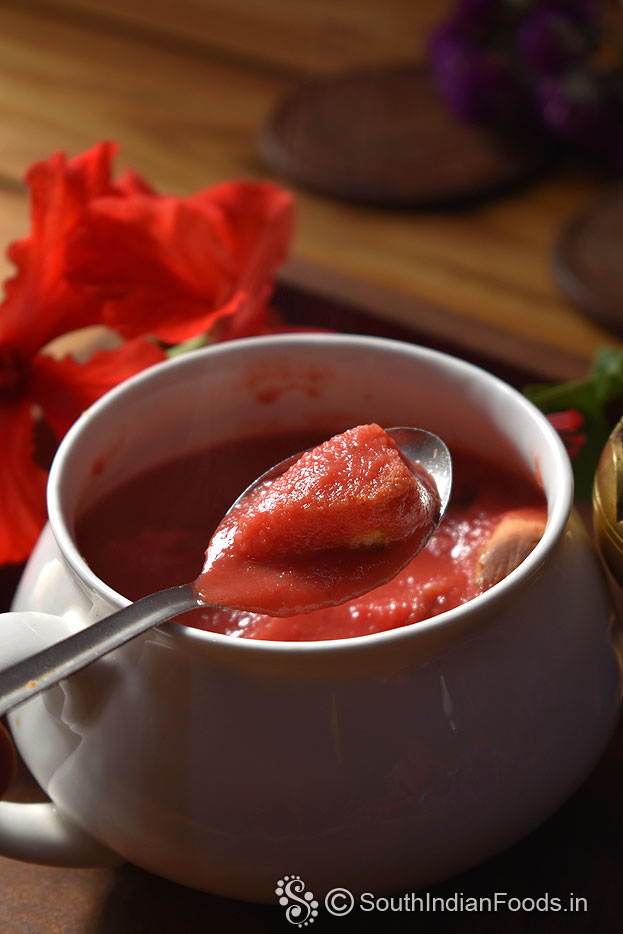 Beetroot soup without potato