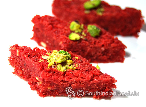 Beetroot Thengai Burfi