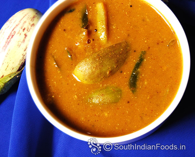 Baingan tamarind curry